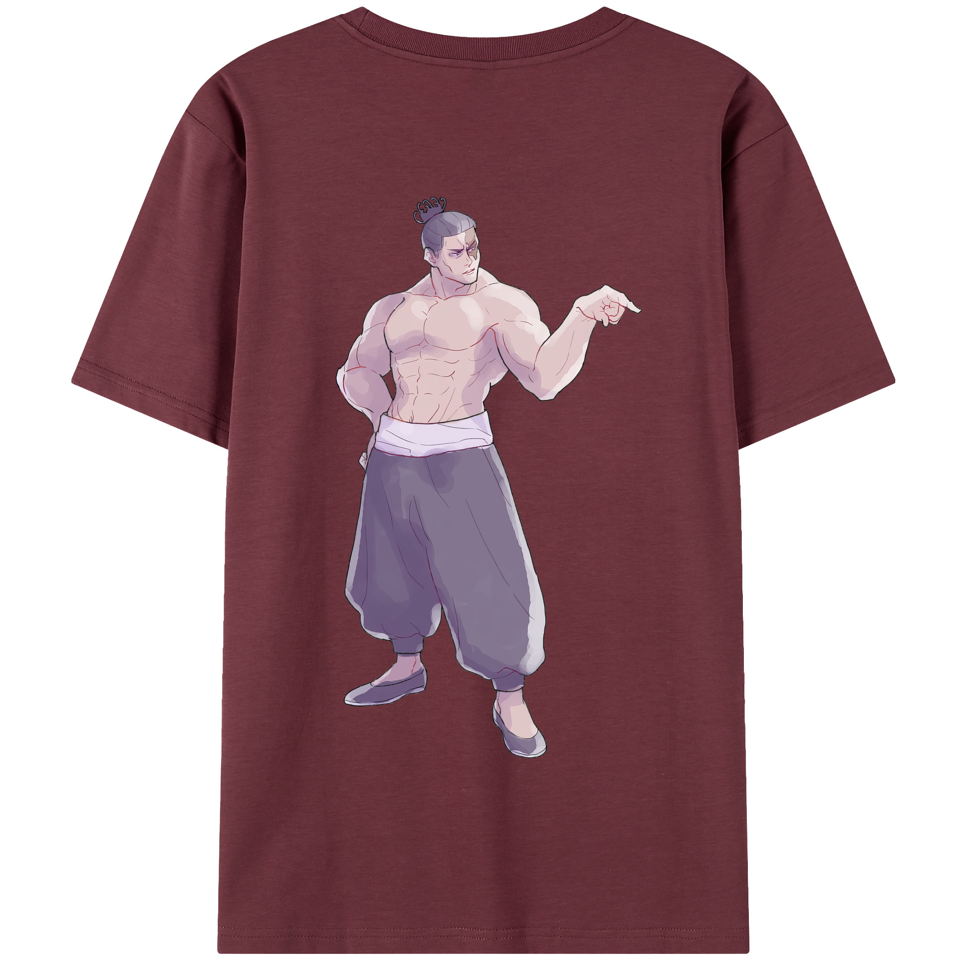 （画像用） 呪術廻戦 Jujutsu Kaisen 綿100％半袖Tシャツ（背面プリント）